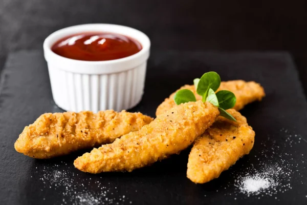 Hjemmelavet crispy chicken